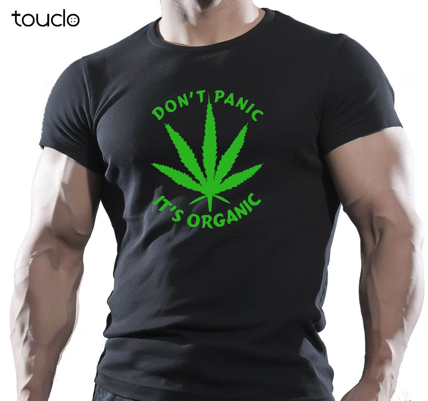 New Dont Panic Its Organic Weed Smoke Mens T Shirt Unisex S-5Xl